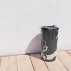 Tropical Girl /Abstract Minimal Travel Mug Gallery Image 4