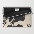 Tropical Girl /Abstract Minimal Laptop Sleeve Gallery Image 2
