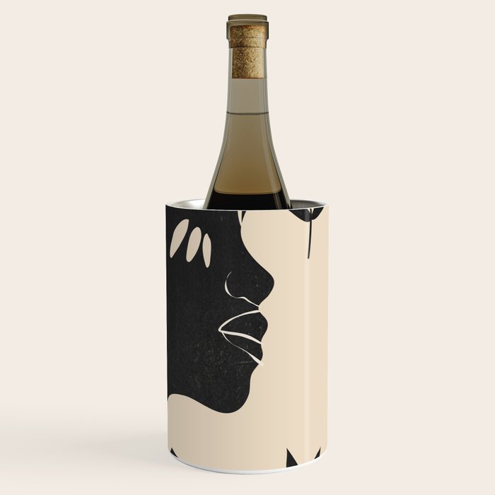 Tropical Girl /Abstract Minimal Wine Chiller Gallery Image 3