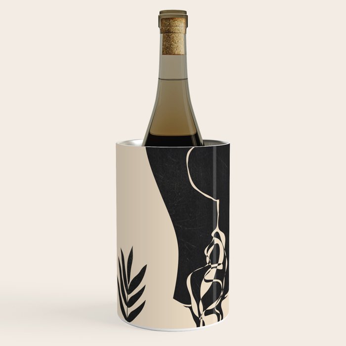 Tropical Girl /Abstract Minimal Wine Chiller Gallery Image 2