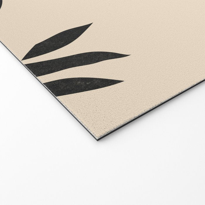 Tropical Girl /Abstract Minimal Welcome Mat Gallery Image 2