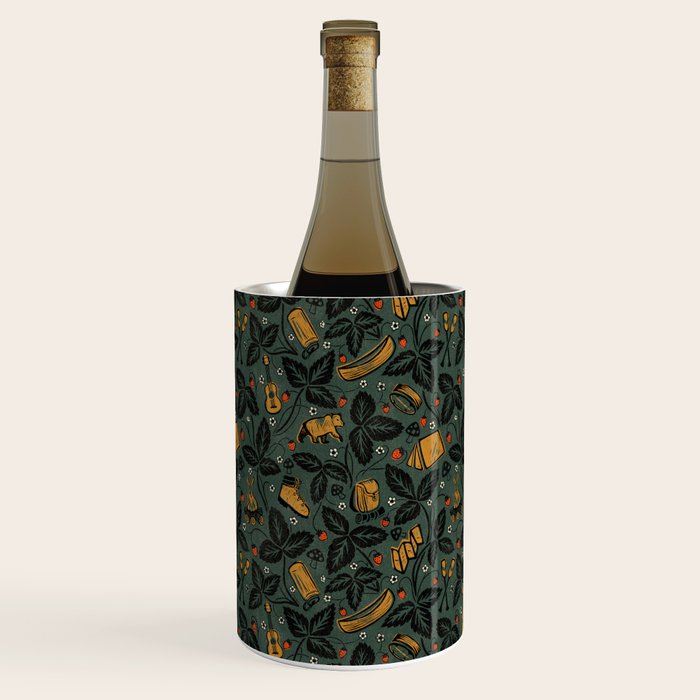Summer Camping - Forest Green Wine Chiller Gallery Image 1