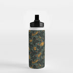 Summer Camping - Forest Green Water Bottle Gallery Image 2