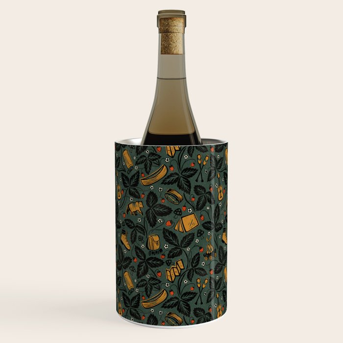 Summer Camping - Forest Green Wine Chiller Gallery Image 2