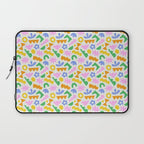 Colorful abstract organic shape patern Laptop Sleeve Gallery Image 1