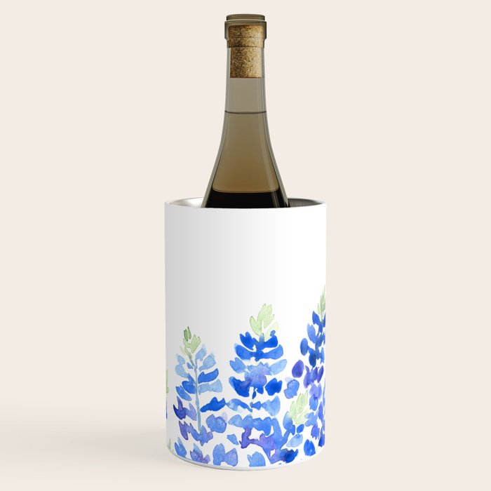 Texas bluebonnets -  bottom Wine Chiller Gallery Image 3