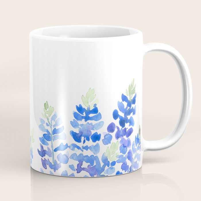 Texas bluebonnets -  bottom Coffee Mug Gallery Image 1