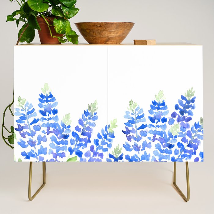 Texas bluebonnets -  bottom Credenza Gallery Image 1