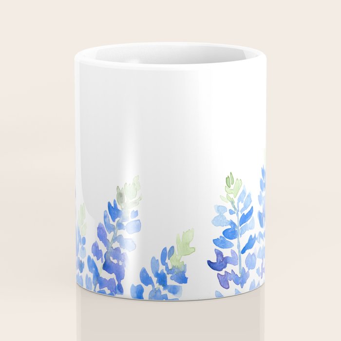 Texas bluebonnets -  bottom Coffee Mug Gallery Image 4
