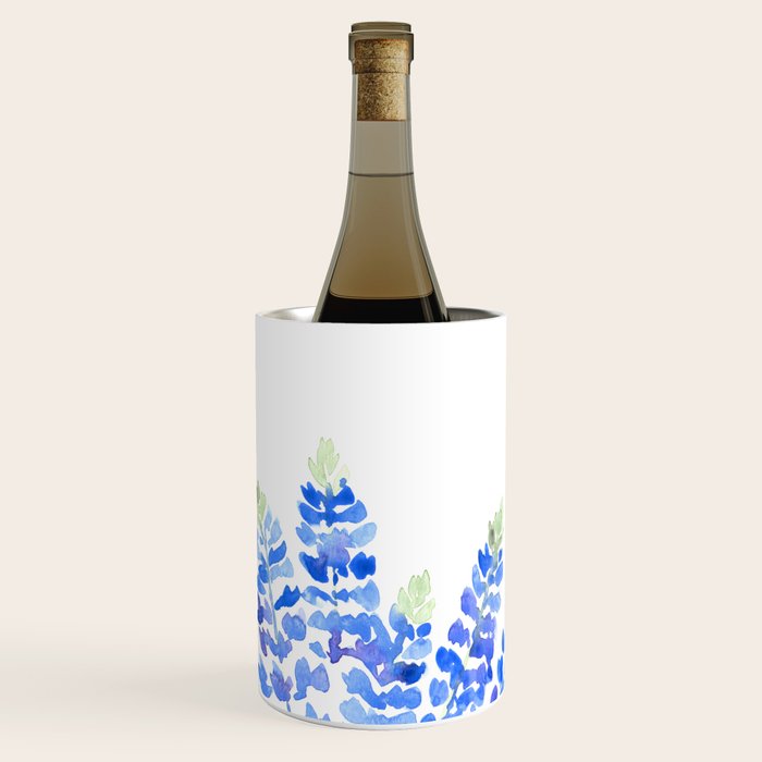 Texas bluebonnets -  bottom Wine Chiller Gallery Image 2