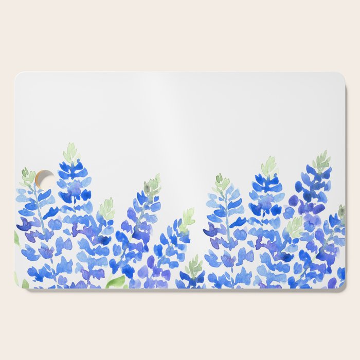 Texas bluebonnets -  bottom Cutting Board Gallery Image 1