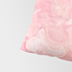 Blush pink abstract watercolor marble pattern Pillow Sham Gallery Image 4