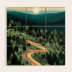 The Long Way Home Wood Wall Art Gallery Image 1