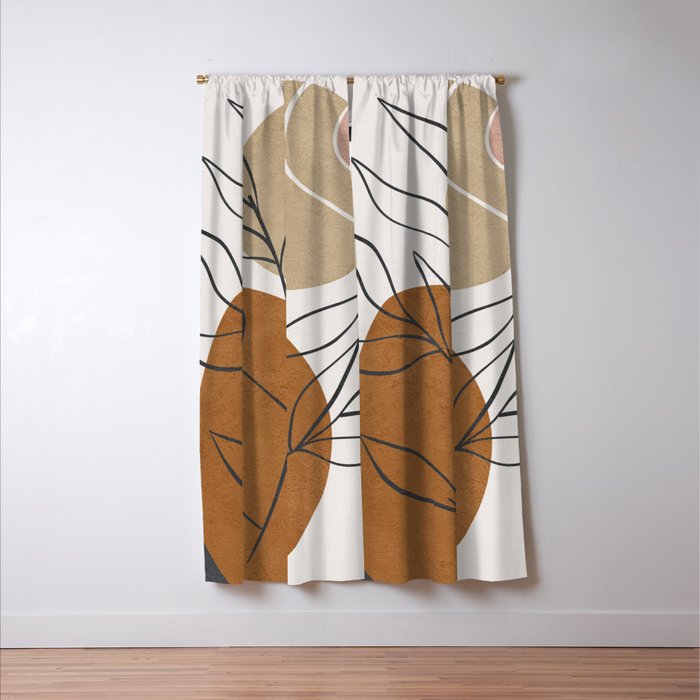 Abstract Shapes 10 Window Curtain Gallery Image 3