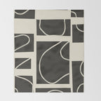 Abstract Pathways 1 Throw Blanket Gallery Image 2