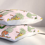 Join Or Die #illustration #wildlife #pattern Pillow Sham Gallery Image 3