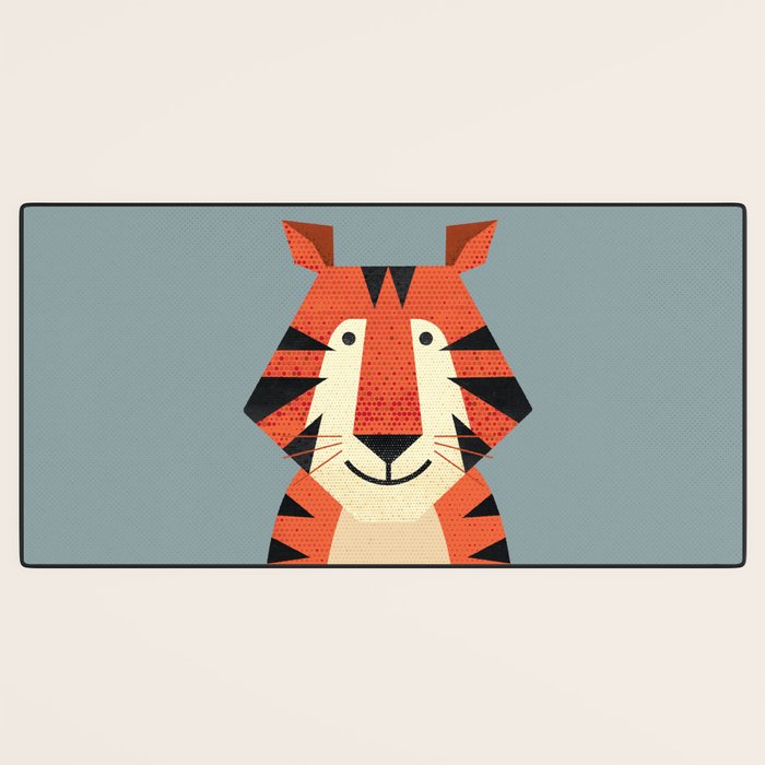 Whimsy Tiger Desk Mat Gallery Image 3