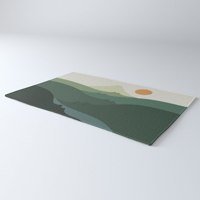 Cat Landscape 87B (Meowvelous Nature) Rug Gallery Image 3