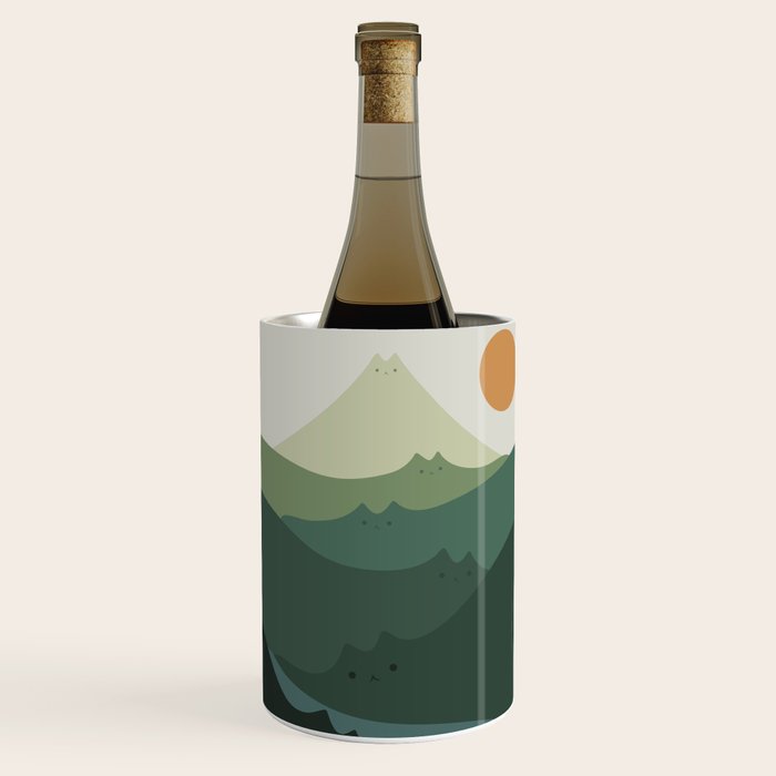 Cat Landscape 87B (Meowvelous Nature) Wine Chiller Gallery Image 1