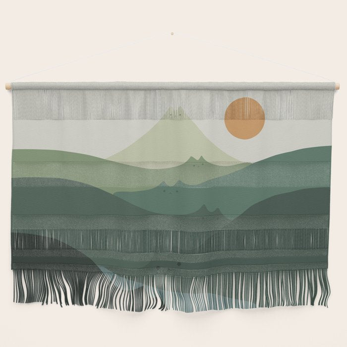 Cat Landscape 87B (Meowvelous Nature) Wall Hanging Gallery Image 1