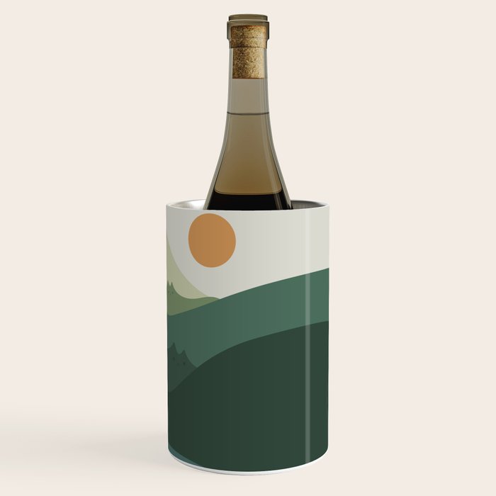 Cat Landscape 87B (Meowvelous Nature) Wine Chiller Gallery Image 3