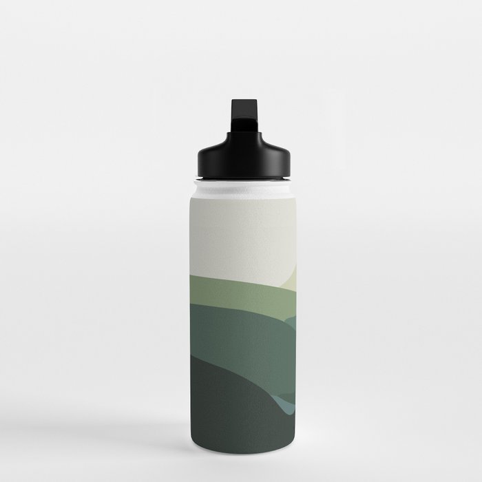 Cat Landscape 87B (Meowvelous Nature) Water Bottle Gallery Image 3