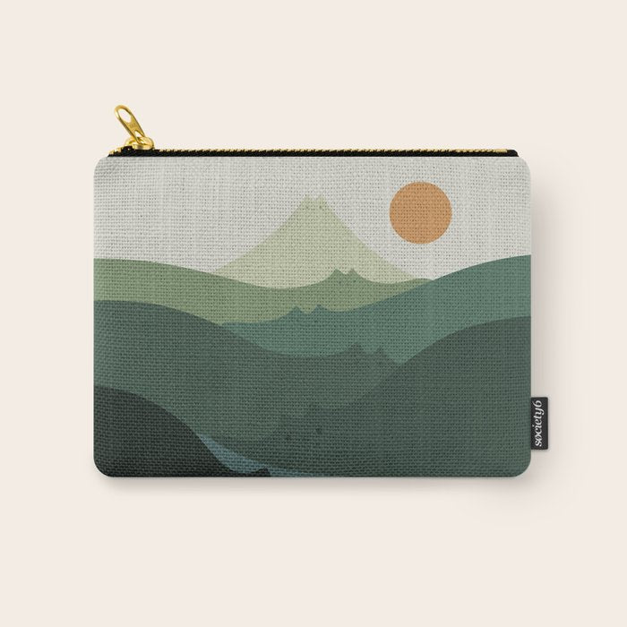Cat Landscape 87B (Meowvelous Nature) Carry All Pouch Gallery Image 1