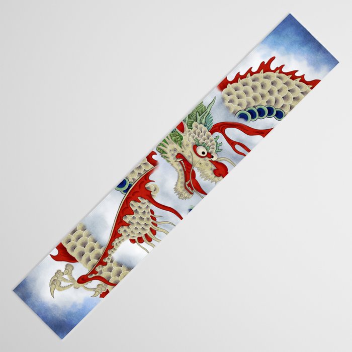 Dragon in the Cloud : Minhwa-Korean traditional/folk art Table Runner Gallery Image 3