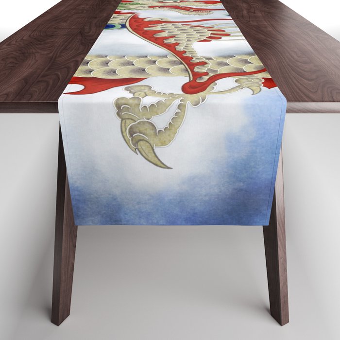 Dragon in the Cloud : Minhwa-Korean traditional/folk art Table Runner Gallery Image 1