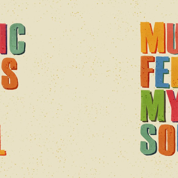 MUSIC FEEDS MY SOUL Coffee Mug Gallery Image 2
