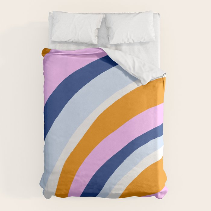 canyon stripes Duvet Cover Gallery Image 6