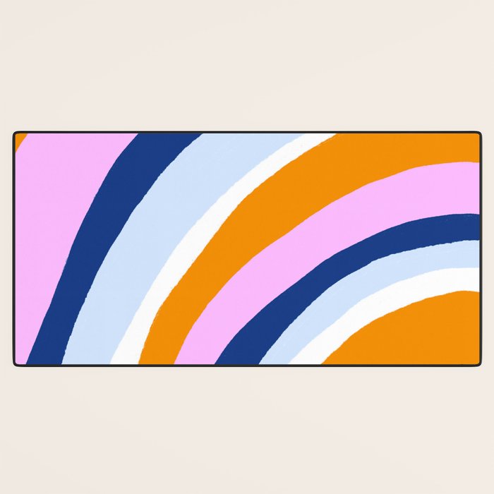 canyon stripes Desk Mat Gallery Image 3