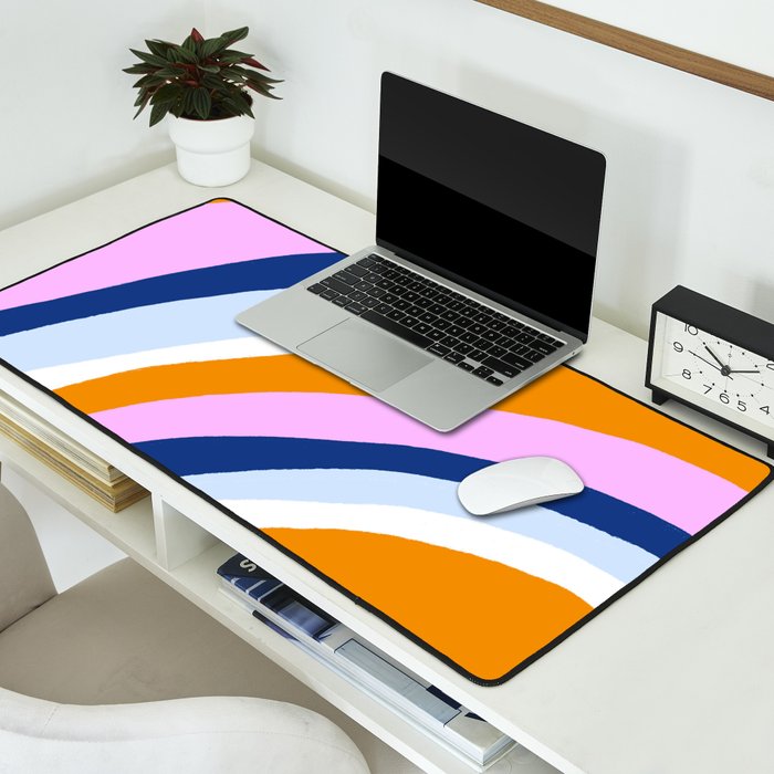 canyon stripes Desk Mat Gallery Image 2