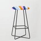 canyon stripes Stool Gallery Image 1