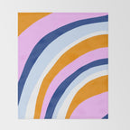 canyon stripes Throw Blanket Gallery Image 2