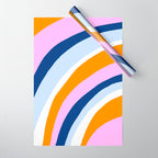 canyon stripes Wrapping Paper Gallery Image 1