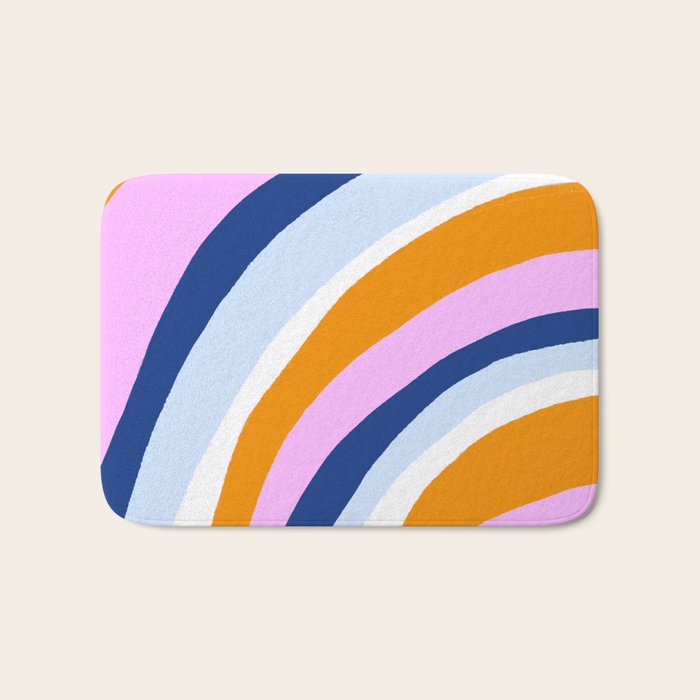 canyon stripes Bath Mat Gallery Image 1
