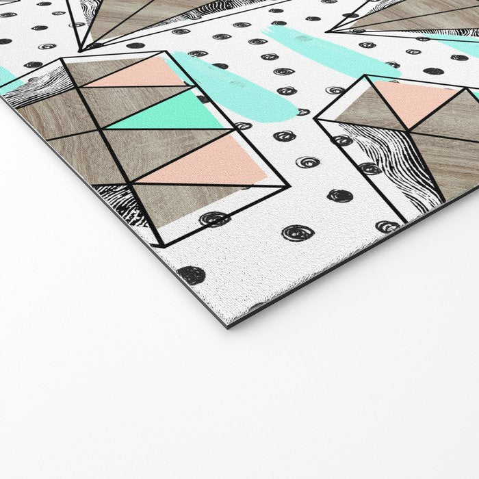 Colored diamonds and texture A Welcome Mat Gallery Image 2