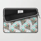Colored diamonds and texture A Laptop Sleeve Gallery Image 2