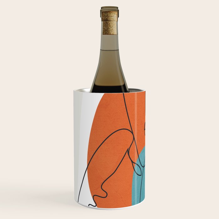 Abstract Faces 28 Wine Chiller Gallery Image 2