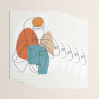 Abstract Faces 28 Wrapping Paper Gallery Image 3