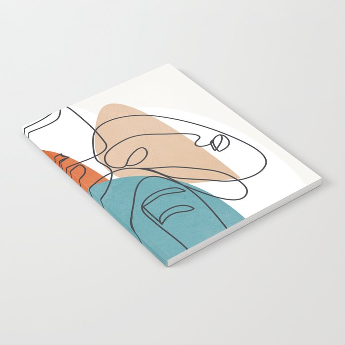 Abstract Faces 28 Notebook Gallery Image 1