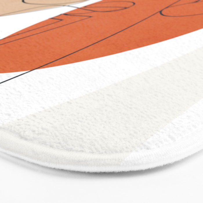 Abstract Faces 28 Bath Mat Gallery Image 3