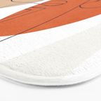 Abstract Faces 28 Bath Mat Gallery Image 3
