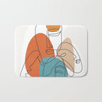 Abstract Faces 28 Bath Mat Gallery Image 1