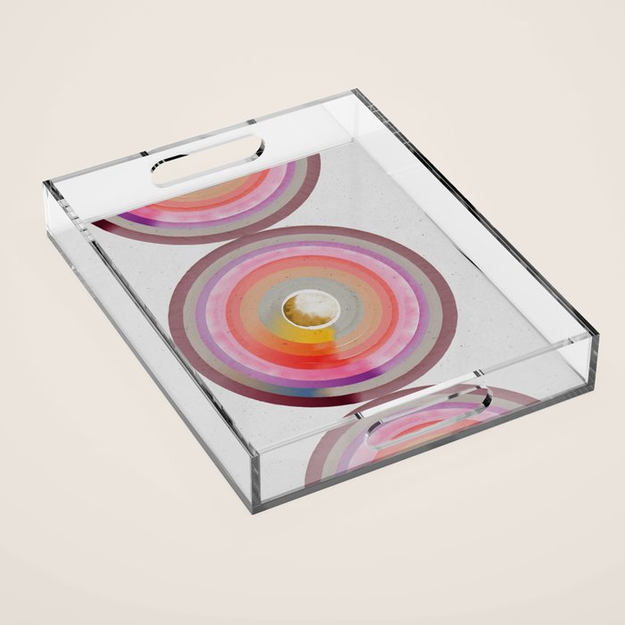 Desert Rainbow Acrylic Tray Gallery Image 1