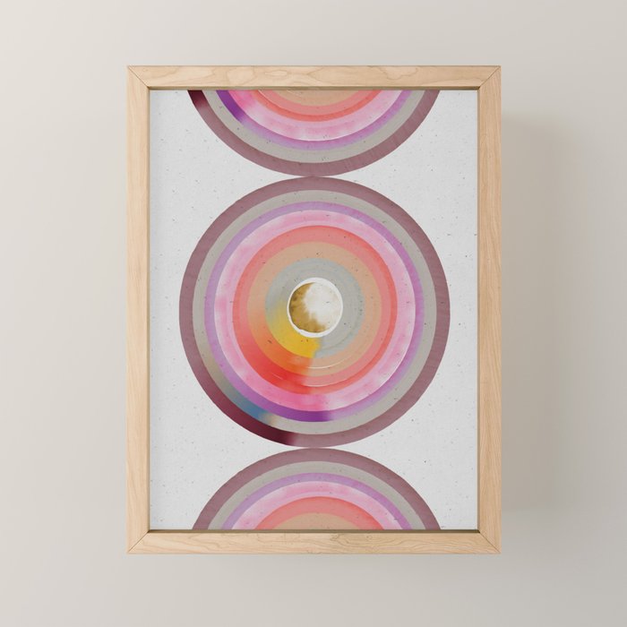 Desert Rainbow Mini Art Print Gallery Image 1