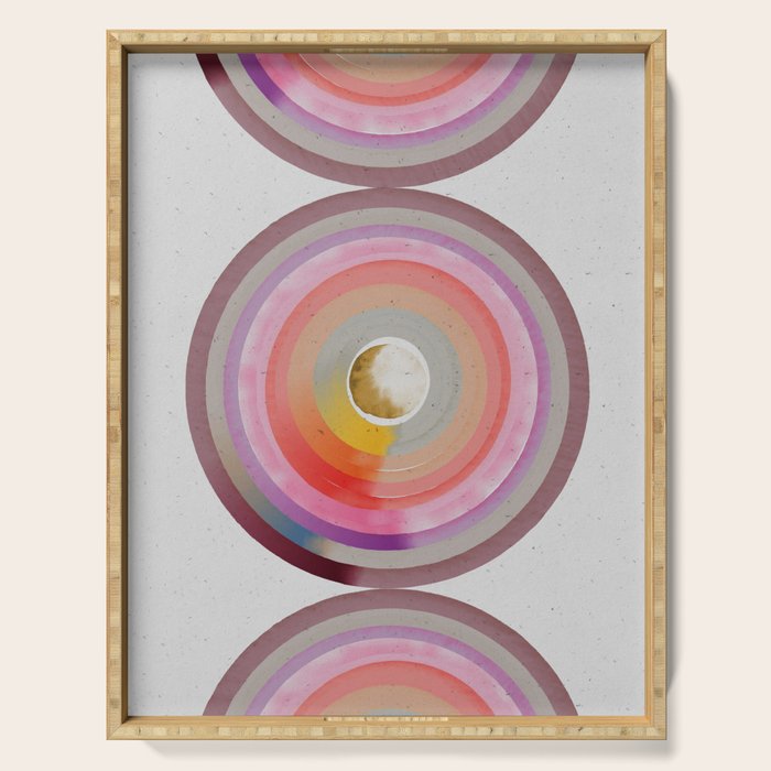 Desert Rainbow Serving Tray Gallery Image 1