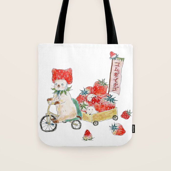 Ichigo urino nyanco Tote Bag Gallery Image 1