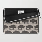 Buffalo Pattern 272 Laptop Sleeve Gallery Image 2